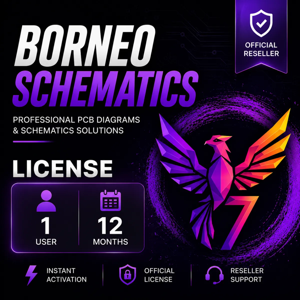 Borneo Schematics License — 1 User — 12 Months - Image 1