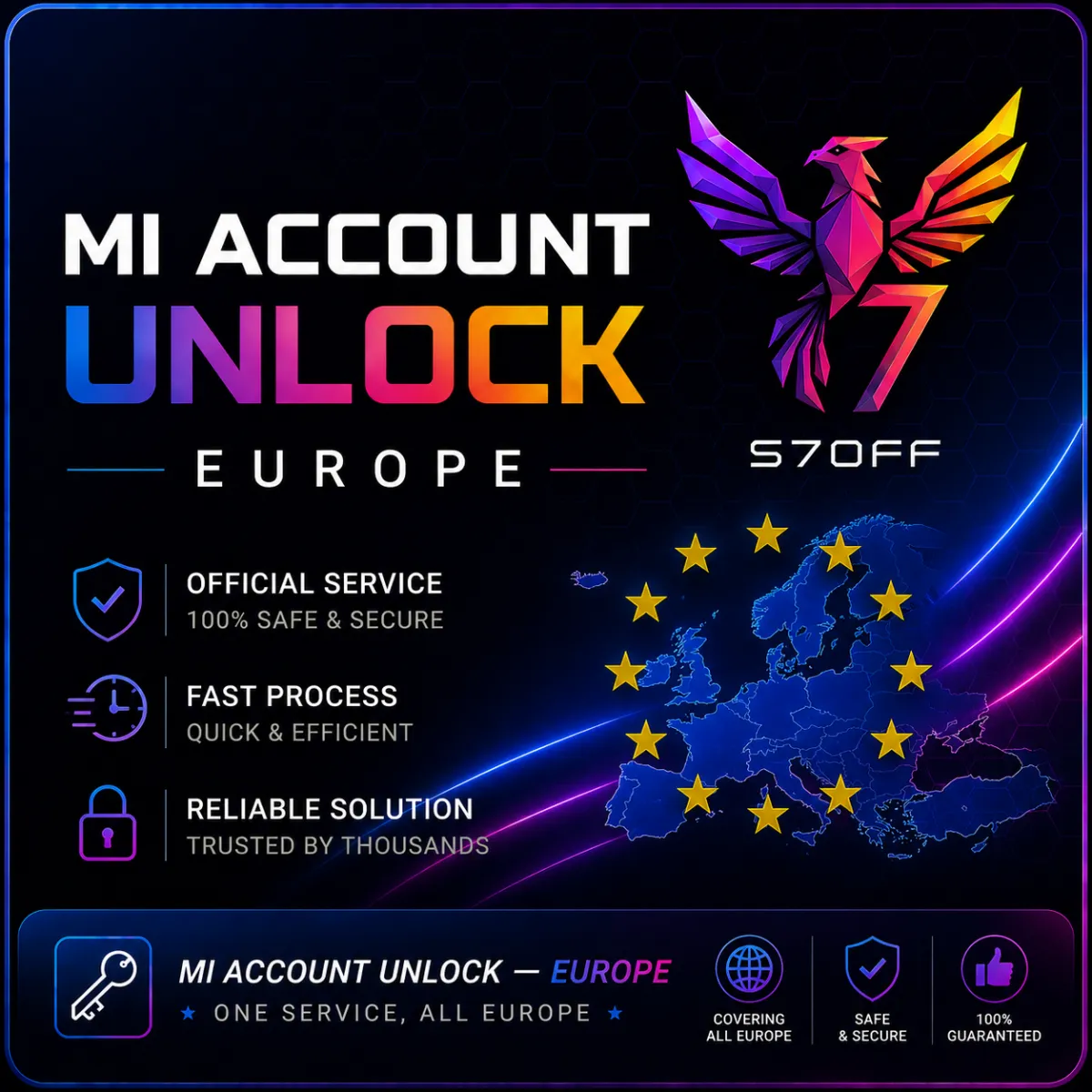 Mi Account Unlock — Europe - Image 1