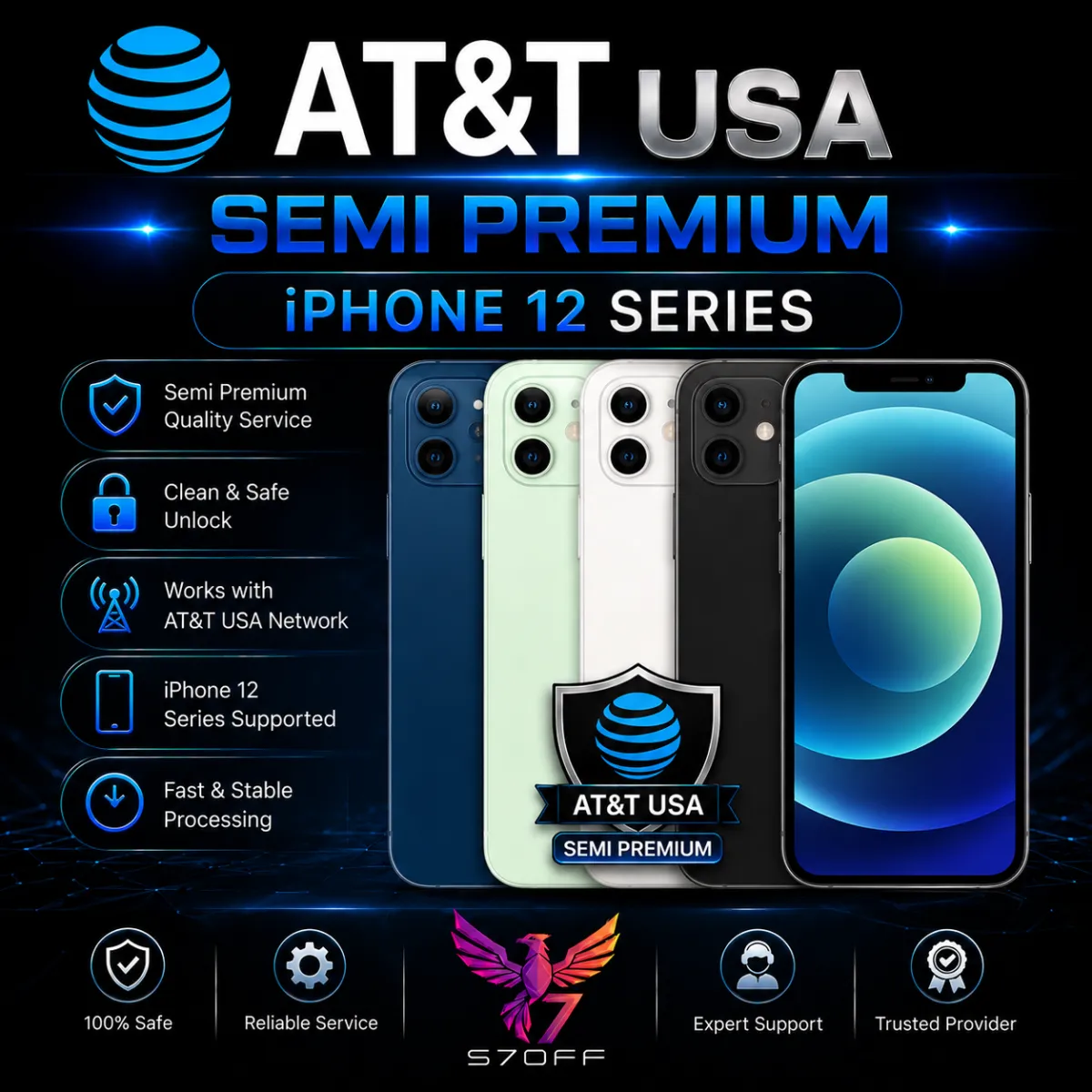 AT&T USA — Semi Premium — iPhone 12 Series - Image 1